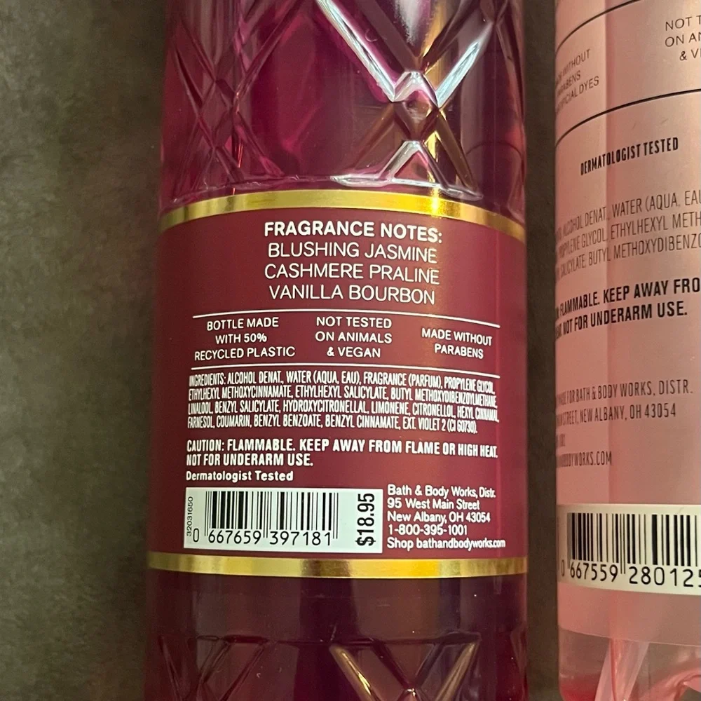 Pink Obsessed and Sweetheart Cherry Fragrance Mists - Picture 3 of 5